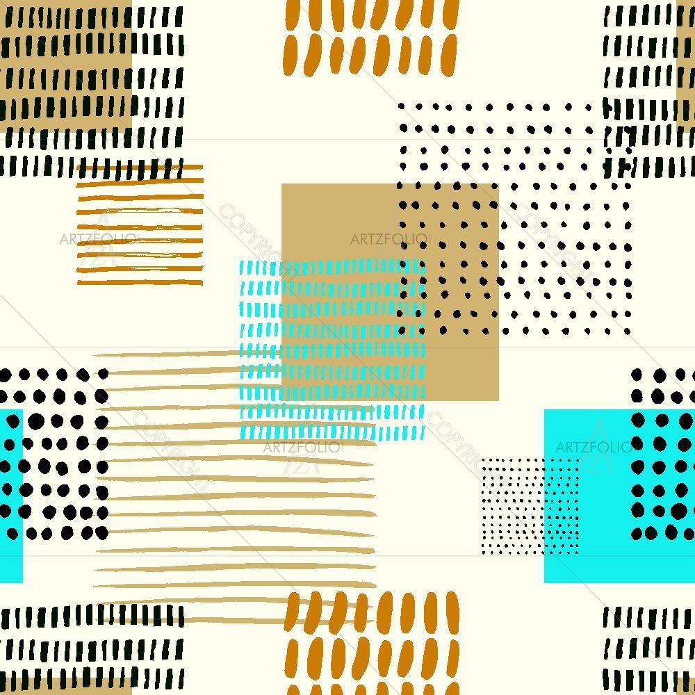 Abstract Ink Shapes — Abstract custom art by ArtzFolio