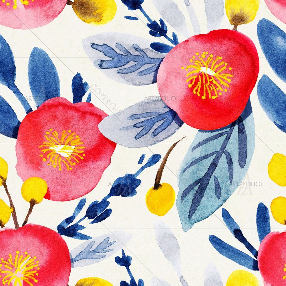 Botanical Design D1 — Botanical custom art by ArtzFolio