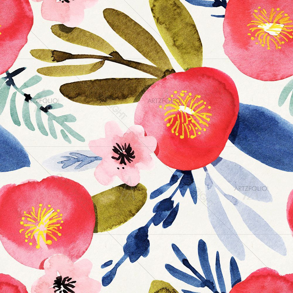 Botanical Design D2 — Botanical custom art by ArtzFolio