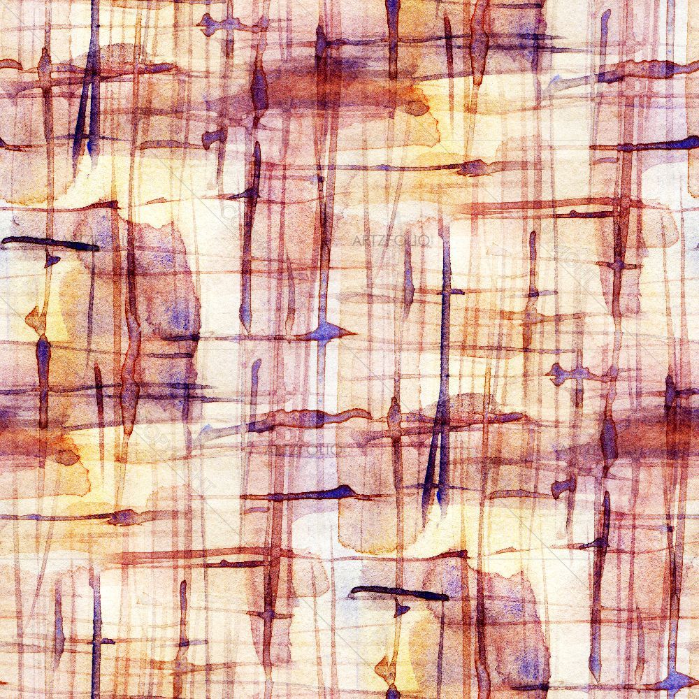 Abstract Watercolor Spots — Abstract custom art by ArtzFolio