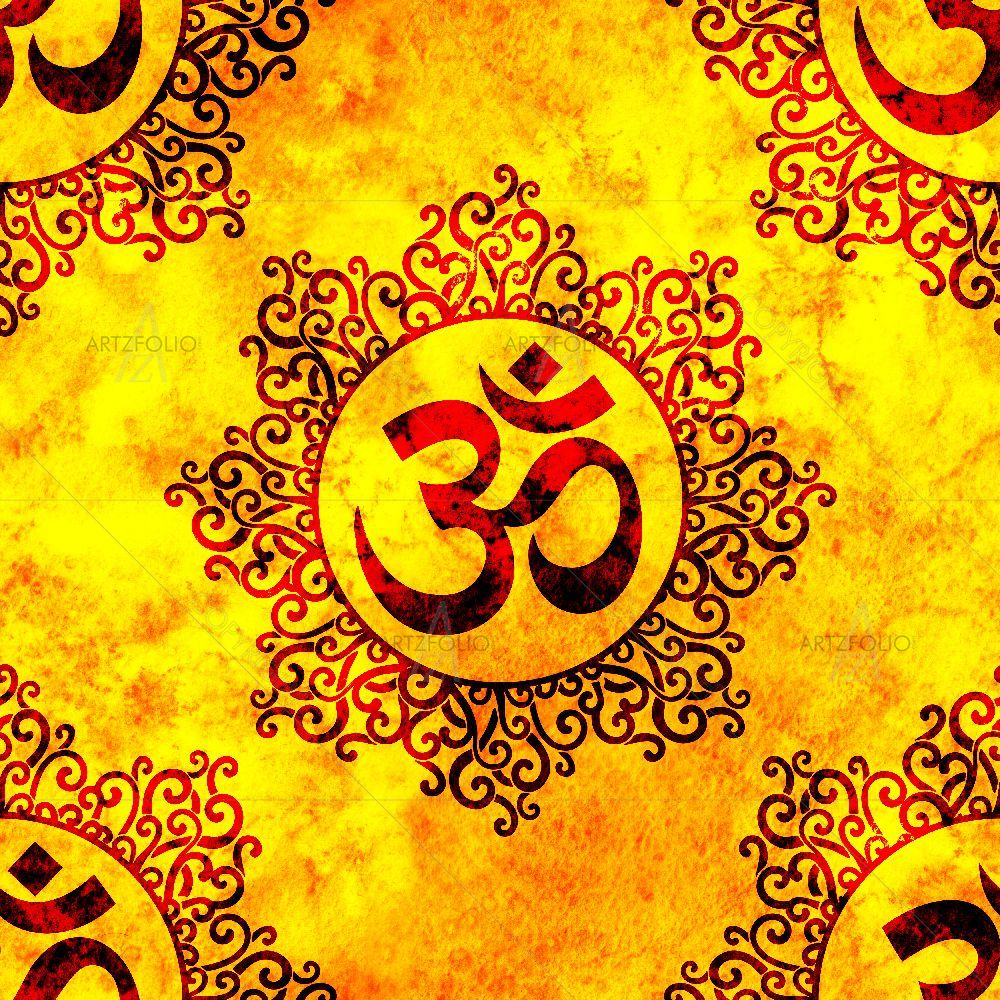 Mystic Hindu Om Sign — custom-size art design 5016796