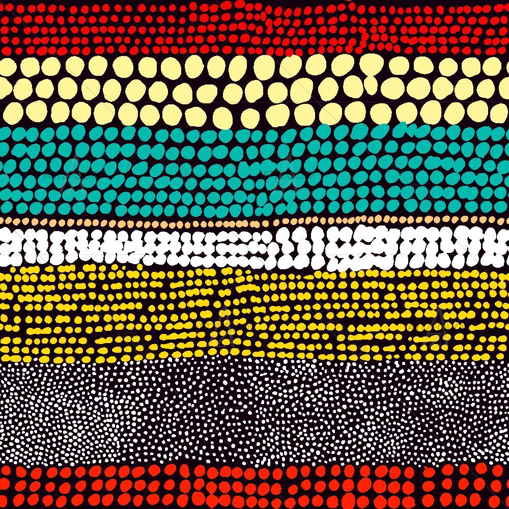 Stripes Pattern D1 — custom-size art design 5016800