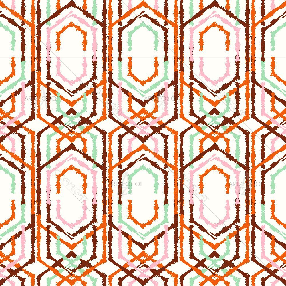 Ethnic Boho D3 — Abstract custom art by ArtzFolio