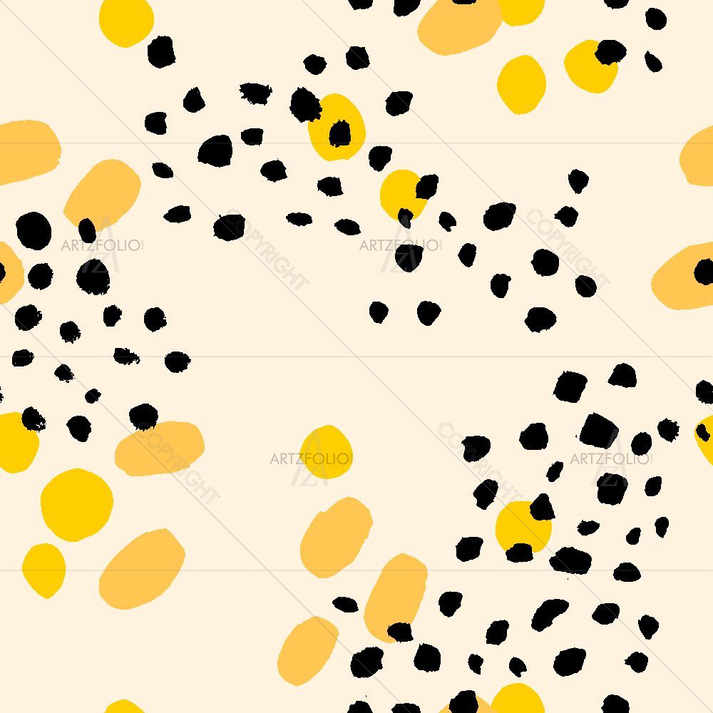 Abstract Modern Dots — Abstract custom art by ArtzFolio