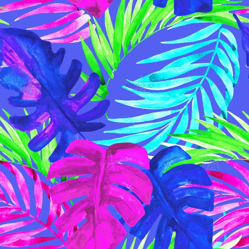 Nature Hand Drawn Abstract — Botanical custom art by ArtzFolio
