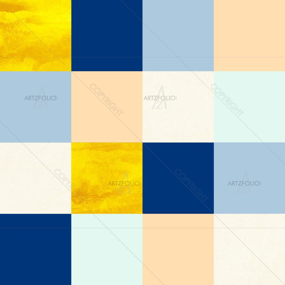 Geometric Squares D2 — custom-size art design 5016920