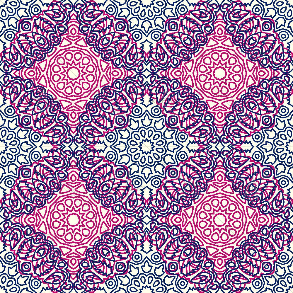 Orient Ethnic Mandala — custom-size art design 5016922