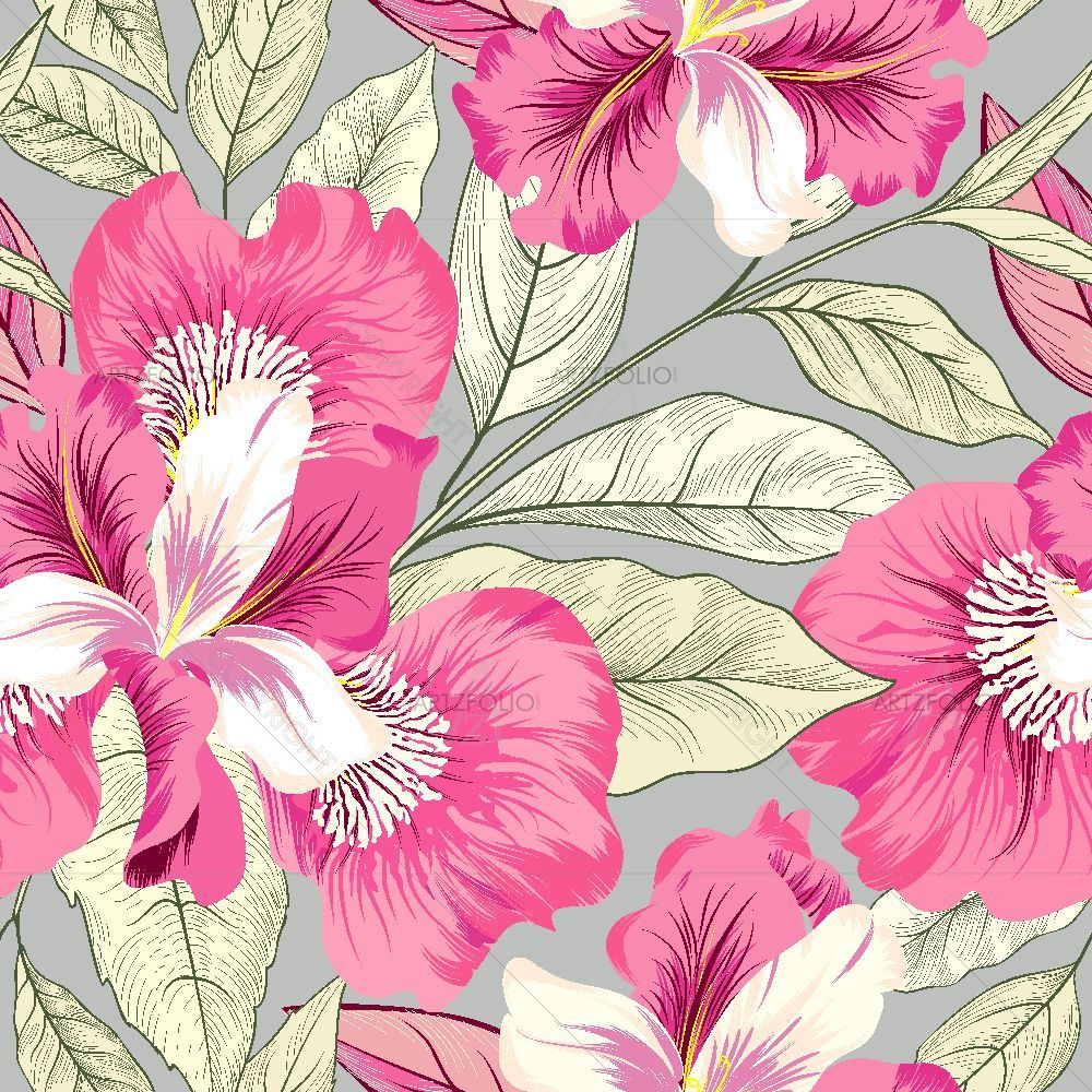 Botanical Floral D6 — Botanical custom art by ArtzFolio