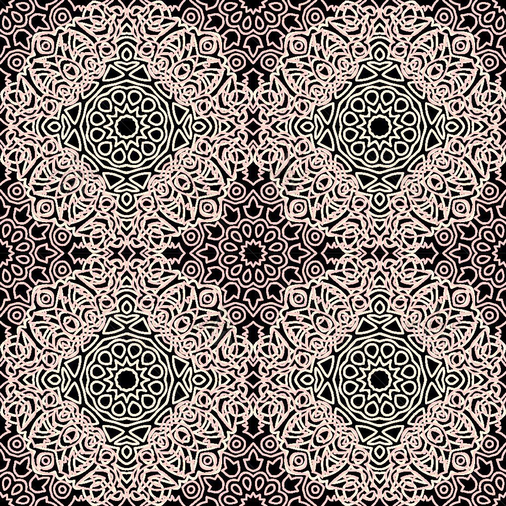 Ottoman Damask Mandalas D2 — Devotional custom art by ArtzFolio