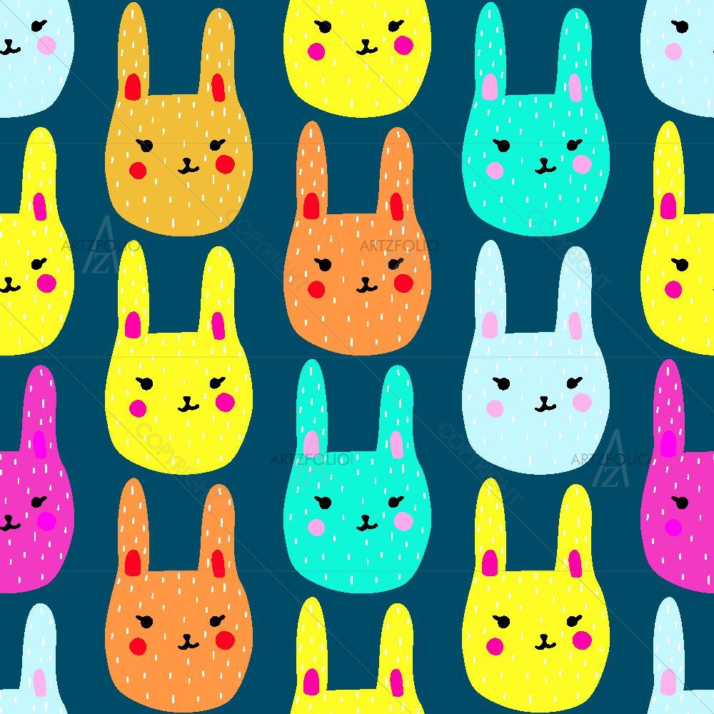 Rabbit Muzzles — Animals custom art by ArtzFolio