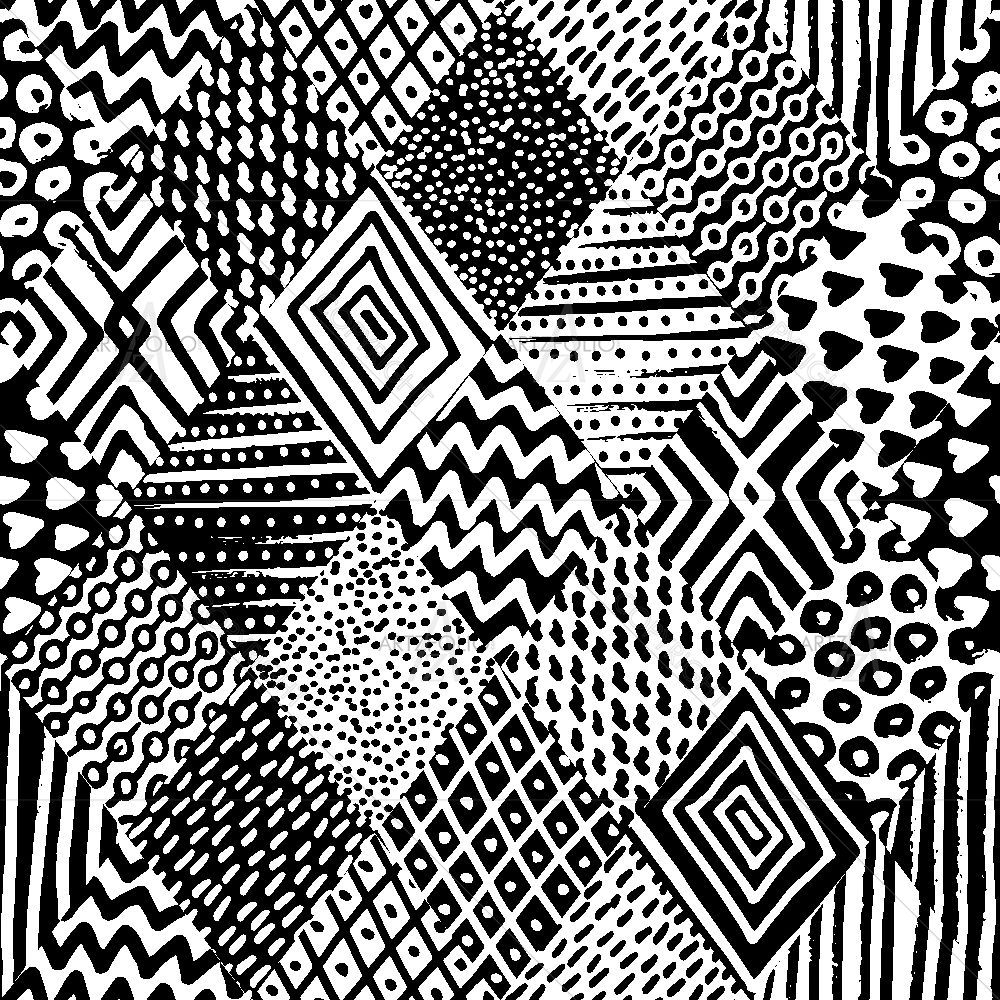 Tribal Motif Art — custom-size art design 5016962