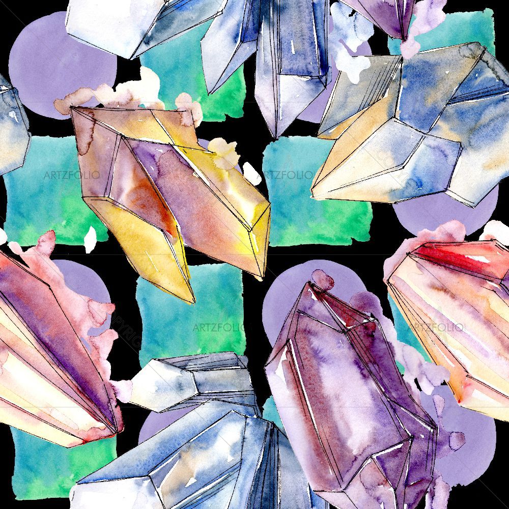 Diamond Rock Pattern D1 — custom-size art design 5016964