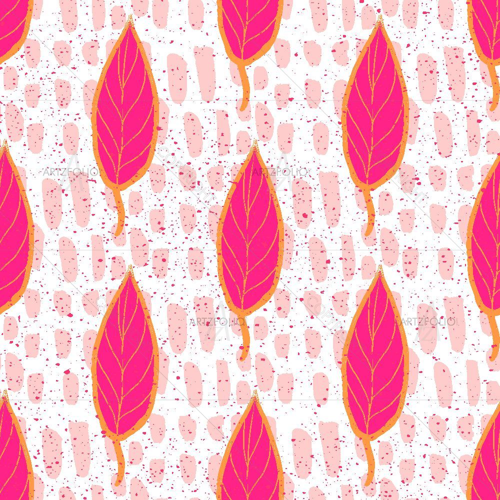 Pink Lives Brush Strokes — custom-size art design 5016972