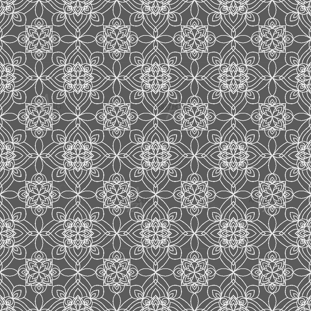 Abstract Monochrome D4 — Botanical custom art by ArtzFolio