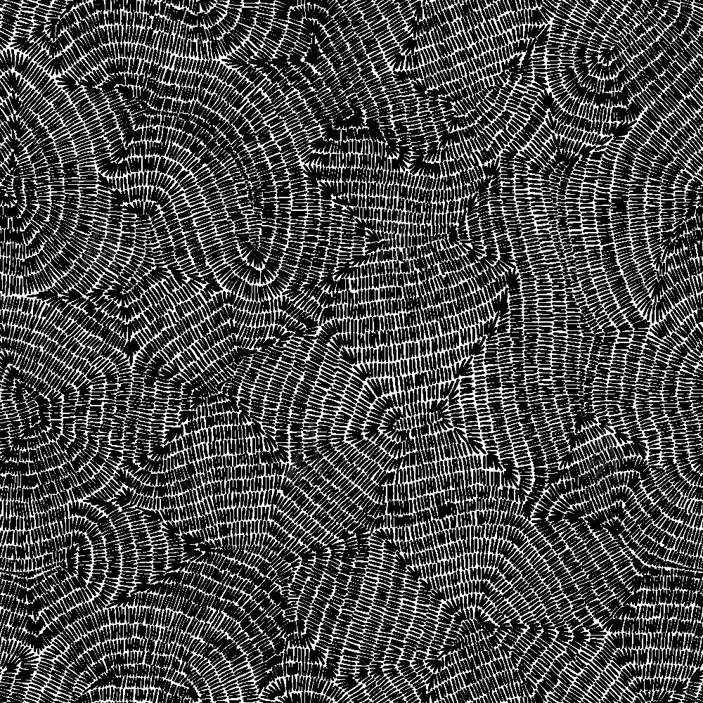 Black Geometric Patches D2 — custom-size art design 5017018