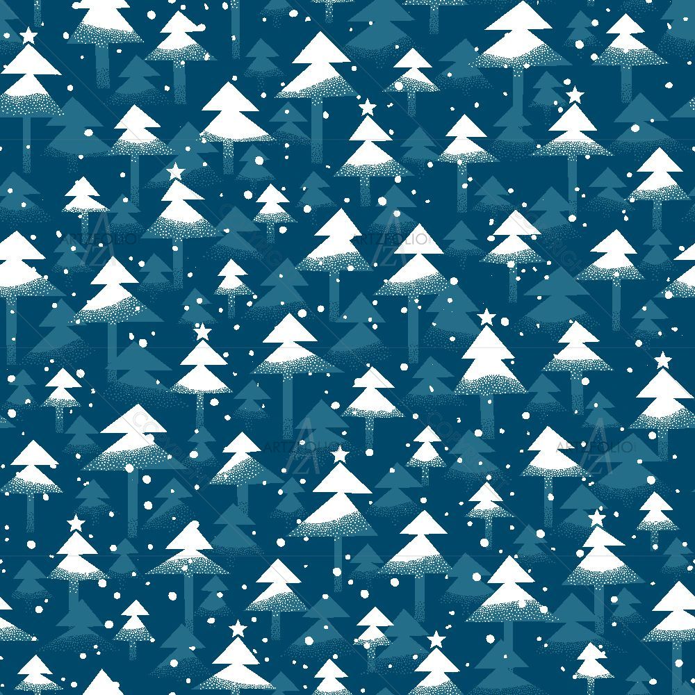 Abstract Winter Christmas — custom-size art design 5017051