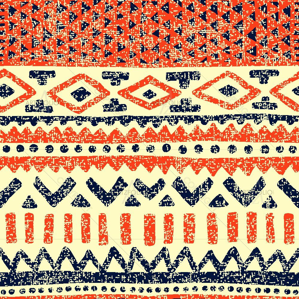 Abstract Grunge Ethnic — custom-size art design 5017056