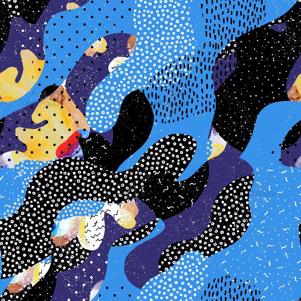 Abstract Fluid Shapes — Abstract custom art by ArtzFolio