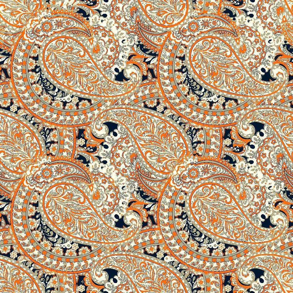 Paisley Bohemian Art — custom-size art design 5017070