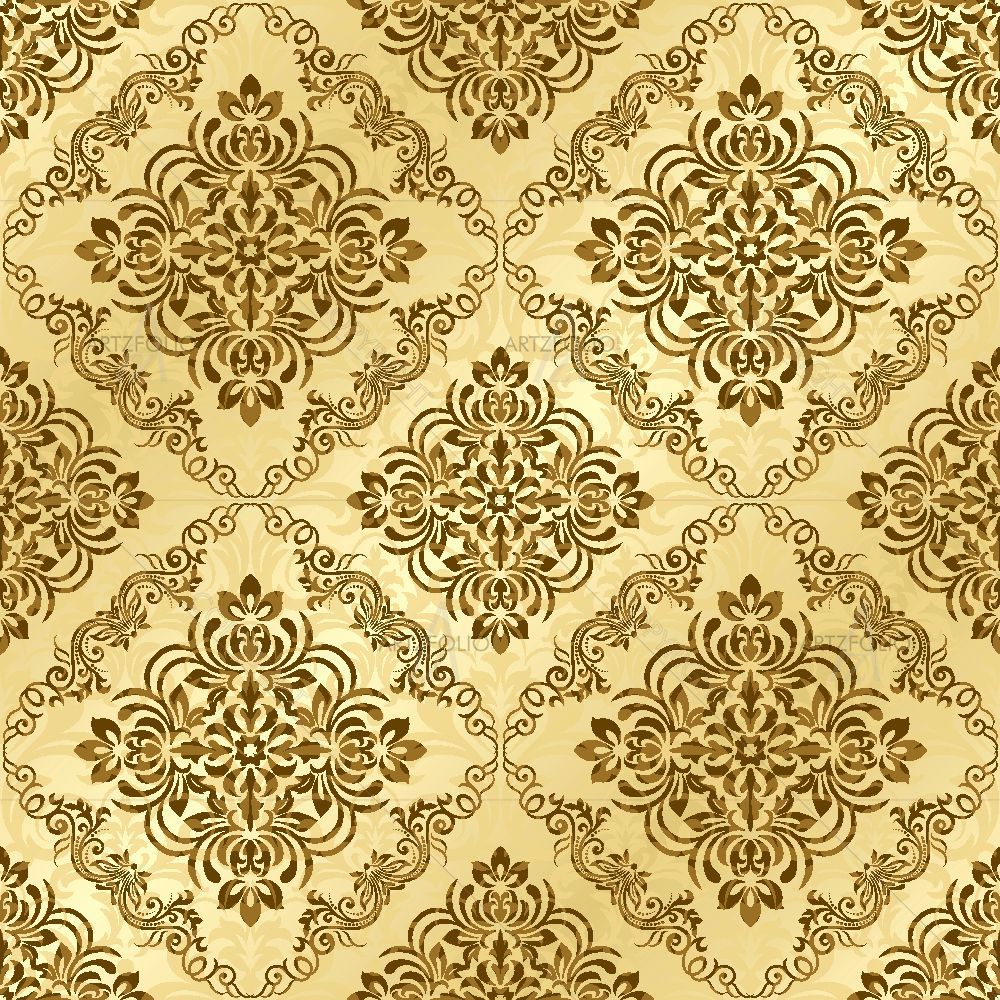 Arabic Floral Pattern D5 — Devotional custom art by ArtzFolio