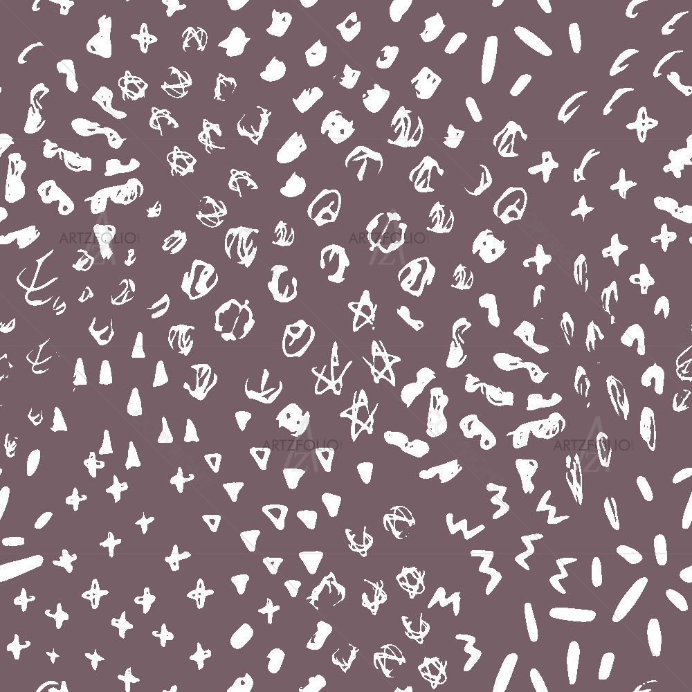 Abstract Signs Pattern — Abstract custom art by ArtzFolio