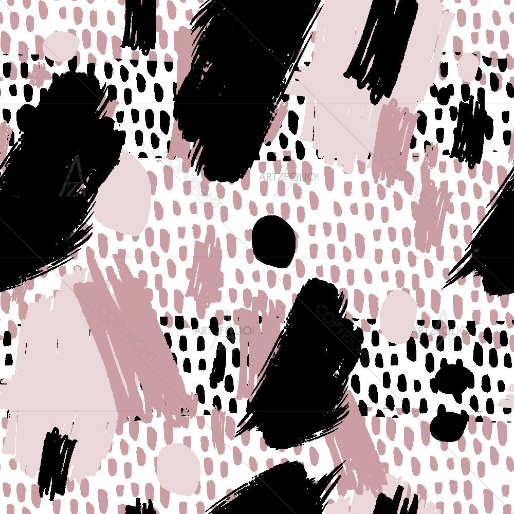 Abstract Brush Strokes — custom-size art design 5017121