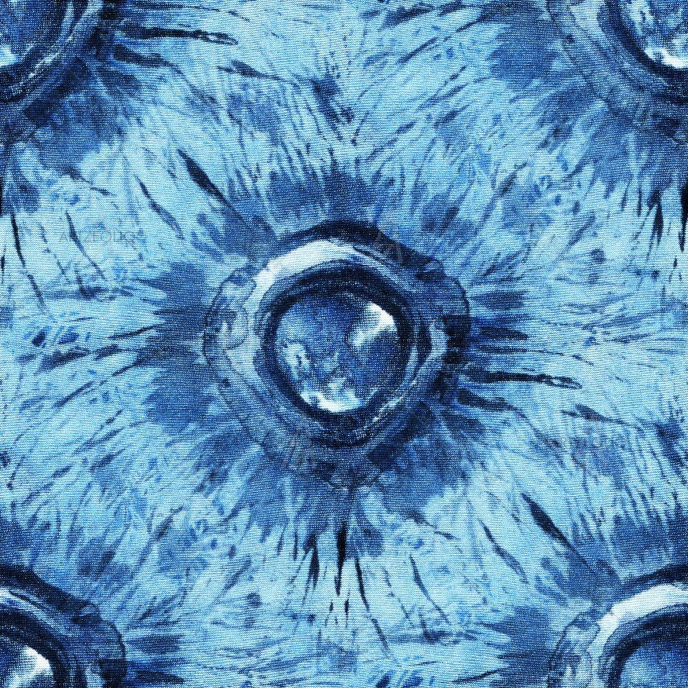 Shibori Indigo Batik D19 — Abstract custom art by ArtzFolio