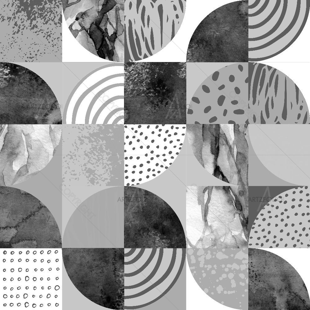 Geometric Marble Pattern D5 — custom-size art design 5017147