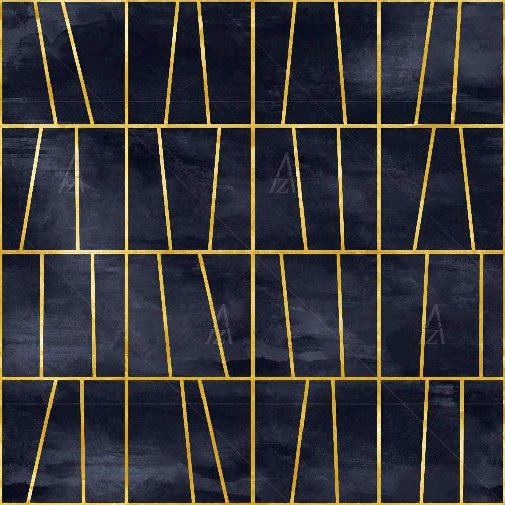 Geometric Pattern D64 — Abstract custom art by ArtzFolio
