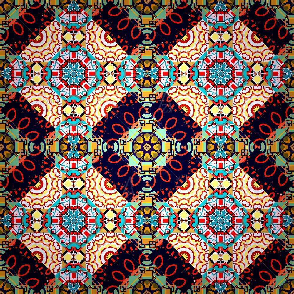 Abstract Geometric Pattern D24 — custom-size art design 5017168