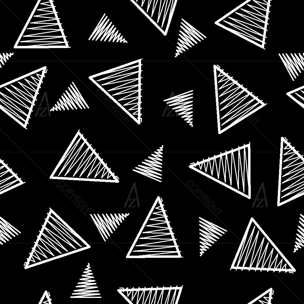Monochromatic Triangles — custom-size art design 5017188