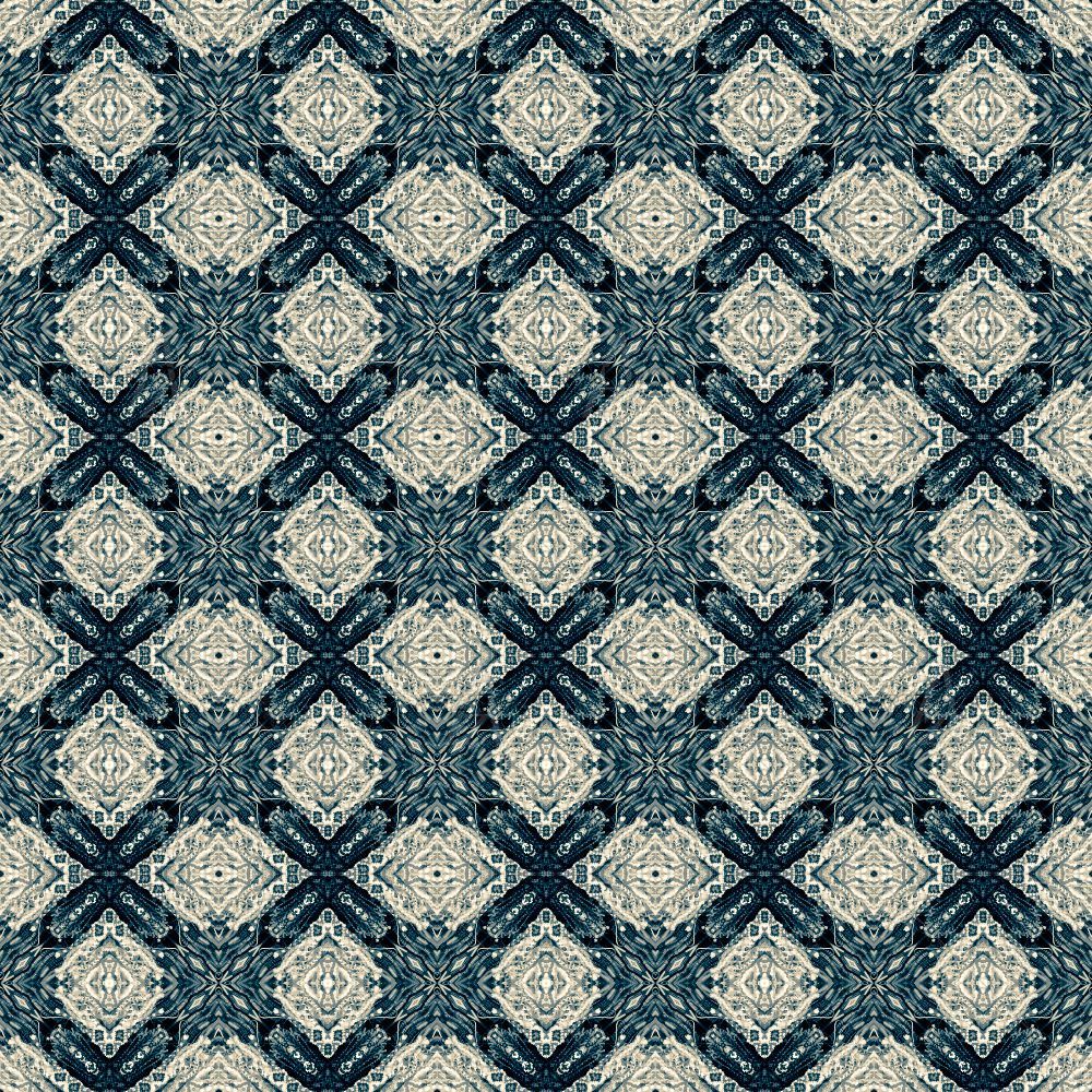 Abstract Persian Ikat — Devotional custom art by ArtzFolio