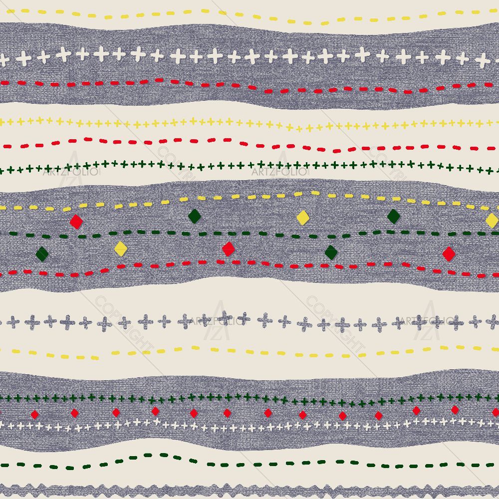 Repeating Map — custom-size art design 5017247