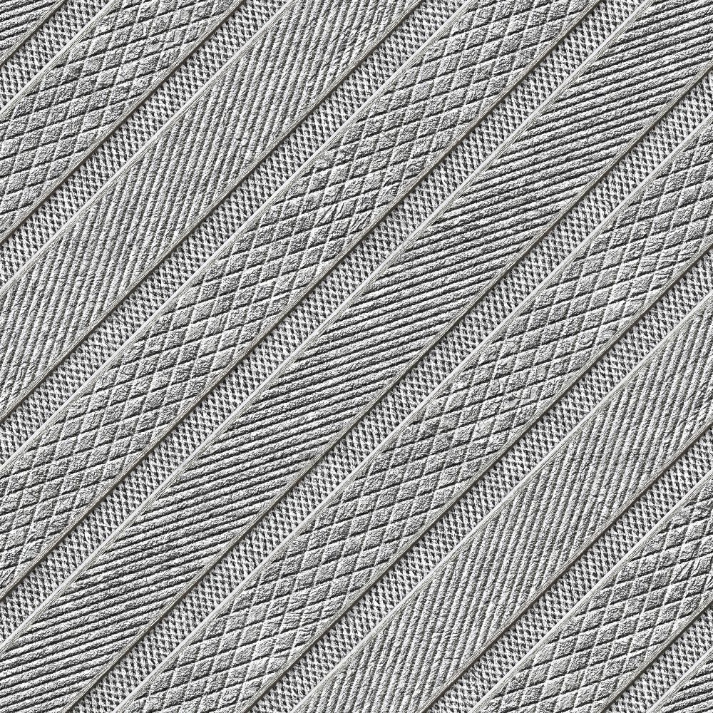Monochrome Diagonal Stripes — Abstract custom art by ArtzFolio