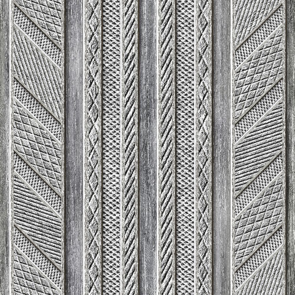 3D Grey Vertical Stripes D1 — Abstract custom art by ArtzFolio