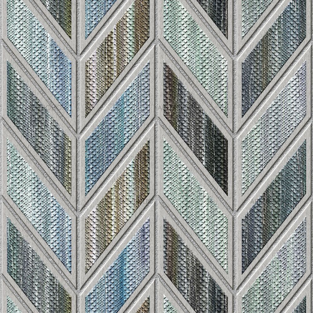 3D Chevron Grunge — Abstract custom art by ArtzFolio