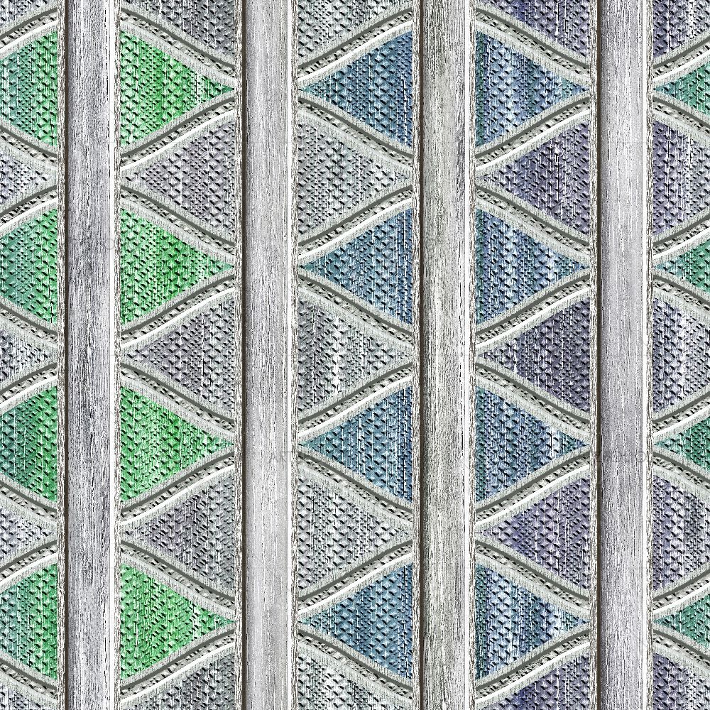 3D Grey Vertical Stripes D2 — Abstract custom art by ArtzFolio