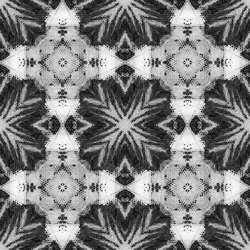 Monochrome Smoke Pattern — custom-size art design 5017287
