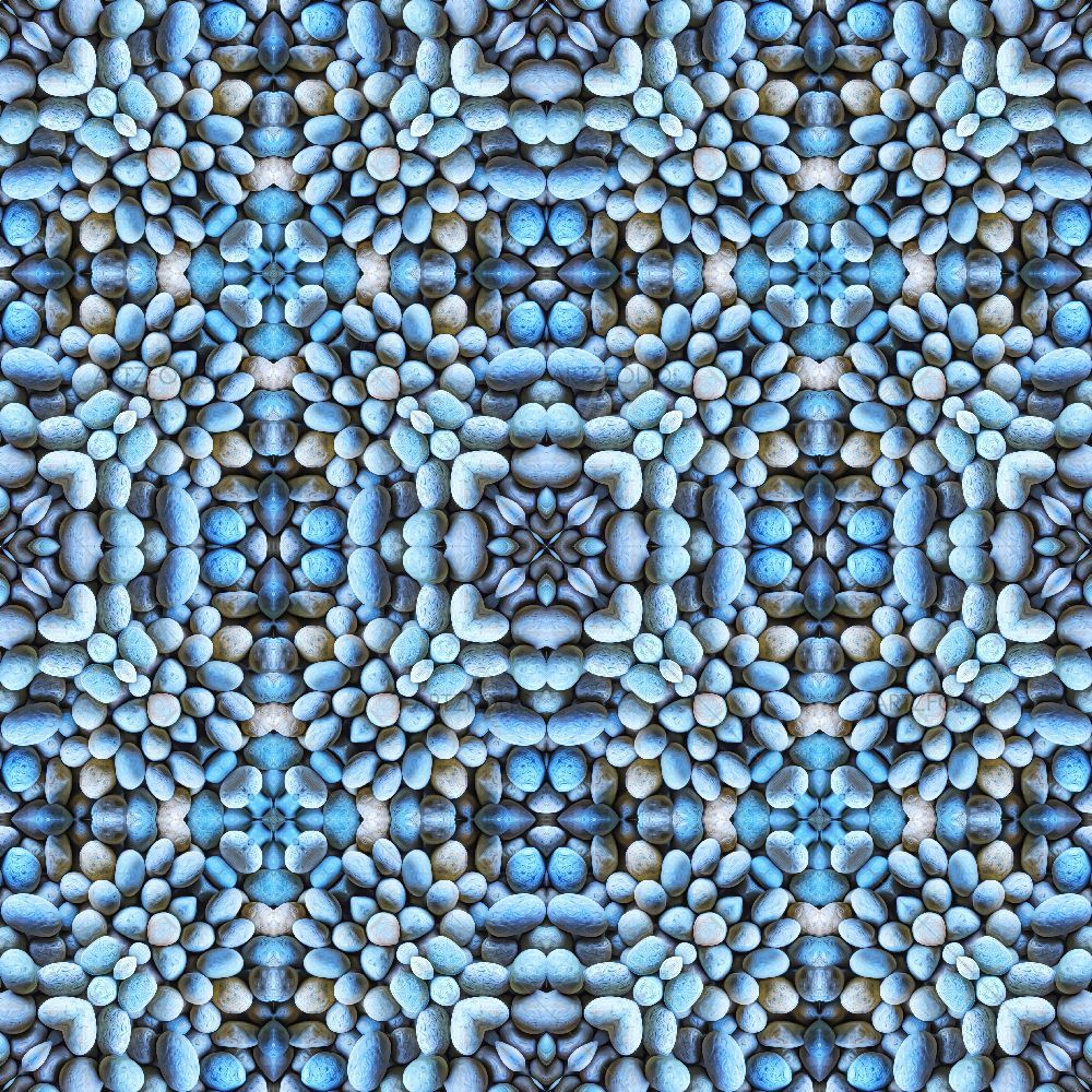 Blue Stone Pattern — Fluid marble custom art by ArtzFolio