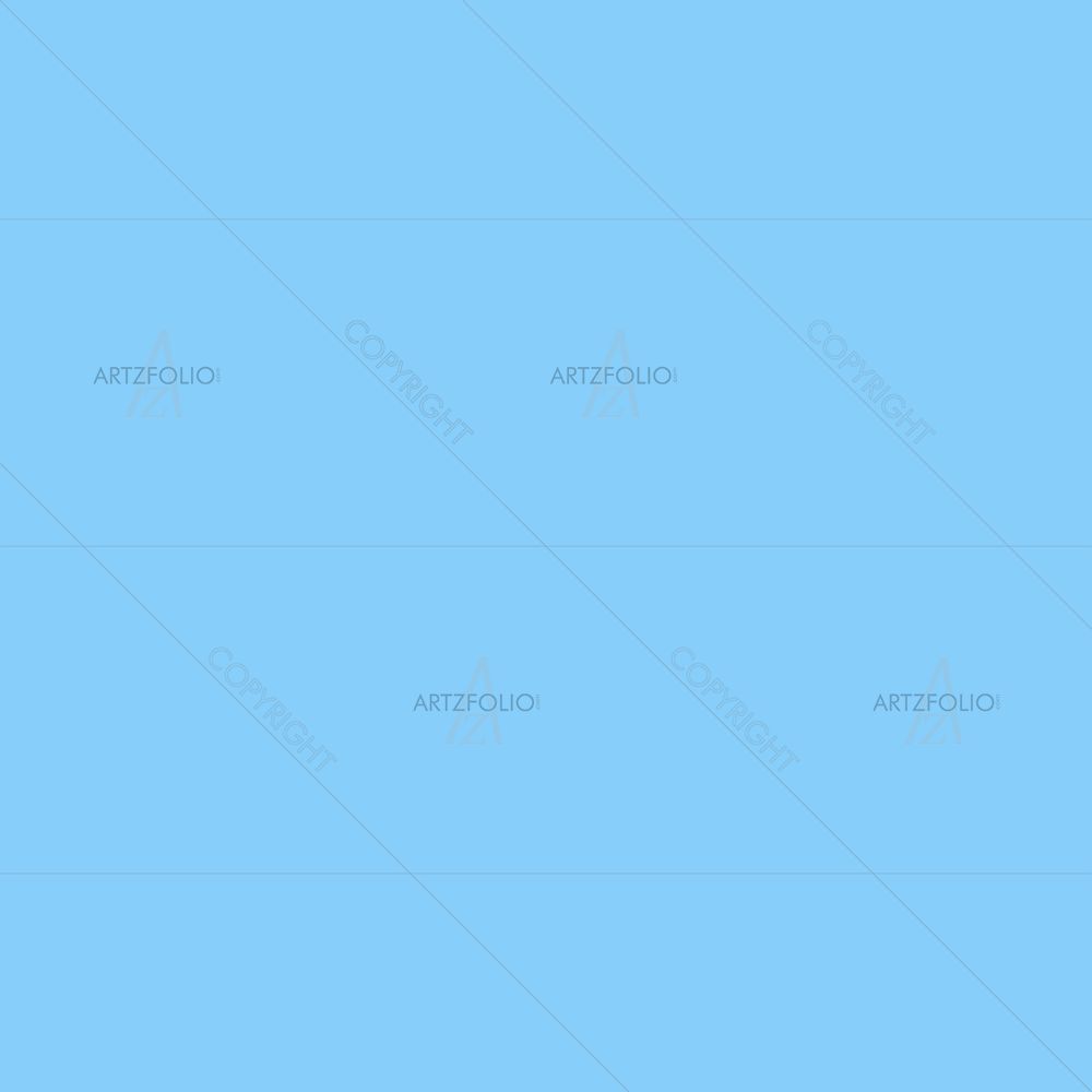 Blues & Cyans Family Light Sky Blue Colour — custom-size art design 5017308