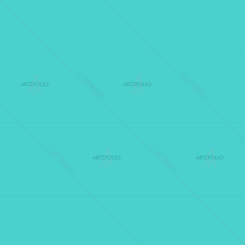 Blues & Cyans Family Medium Turquoise Colour — custom-size art design 5017311