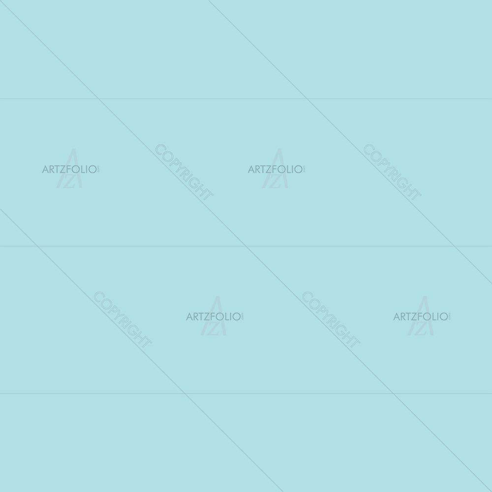 Blues & Cyans Family Powder Blue Colour — Family custom art by ArtzFolio