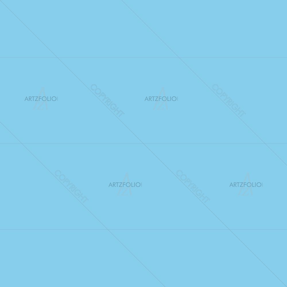 Blues & Cyans Family Sky Blue Colour — custom-size art design 5017317
