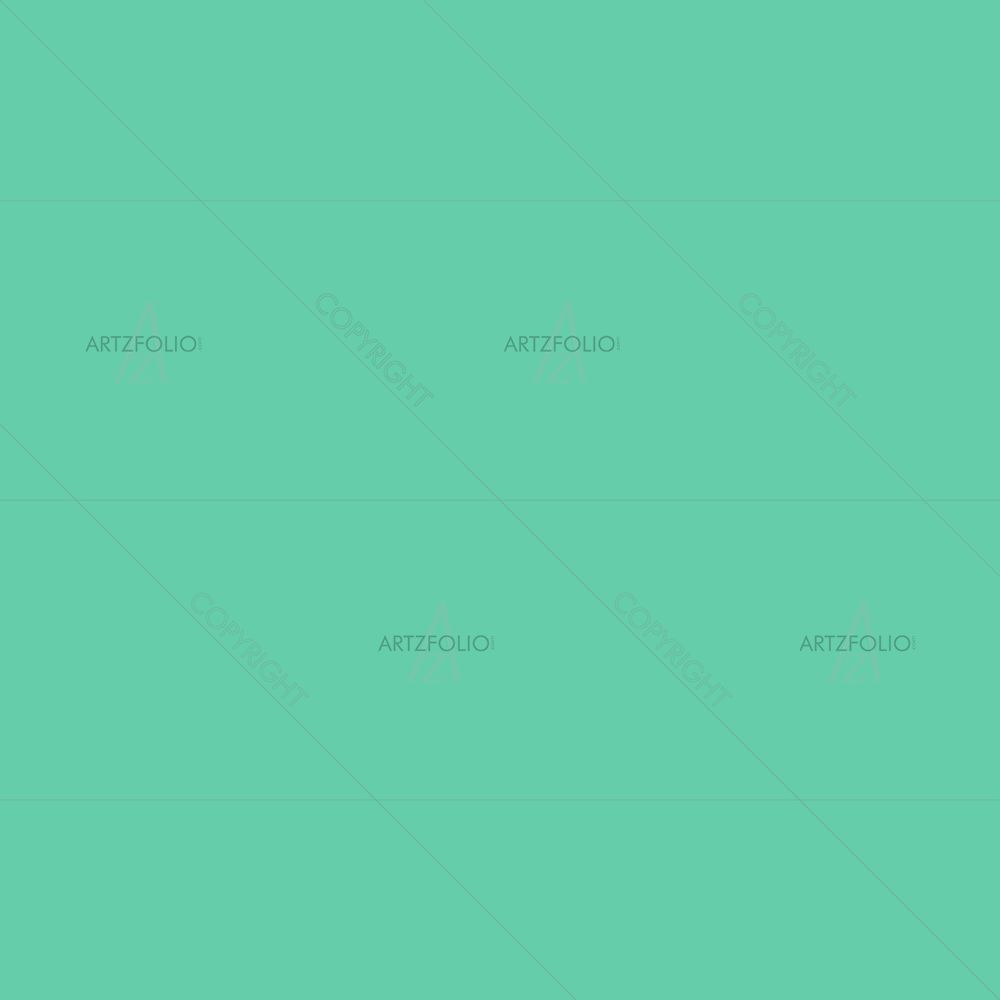 Greens Family Medium Aquamarine Colour — custom-size art design 5017350