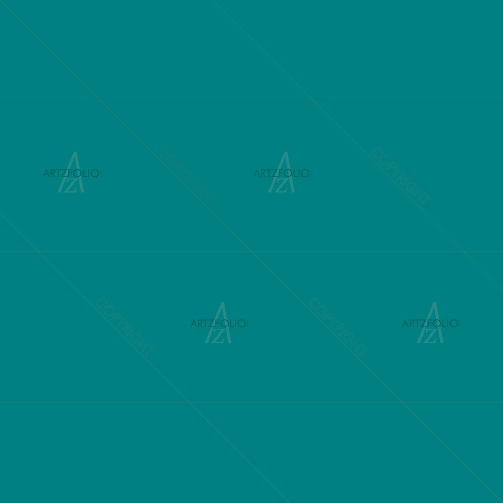 Greens Family Teal Colour — custom-size art design 5017358