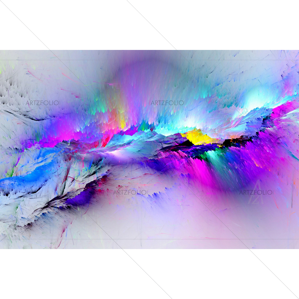 Multicolor Abstract — Abstract custom art by ArtzFolio
